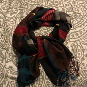 Christmas colored scarf
